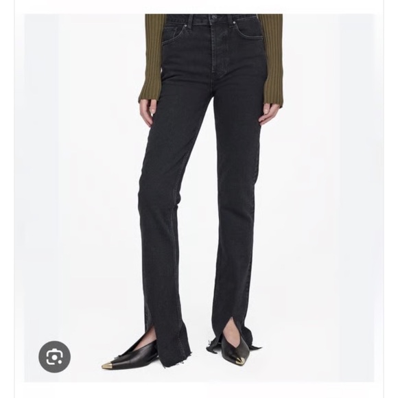 BNWT anine bing Roxanne jeans - Picture 1 of 5